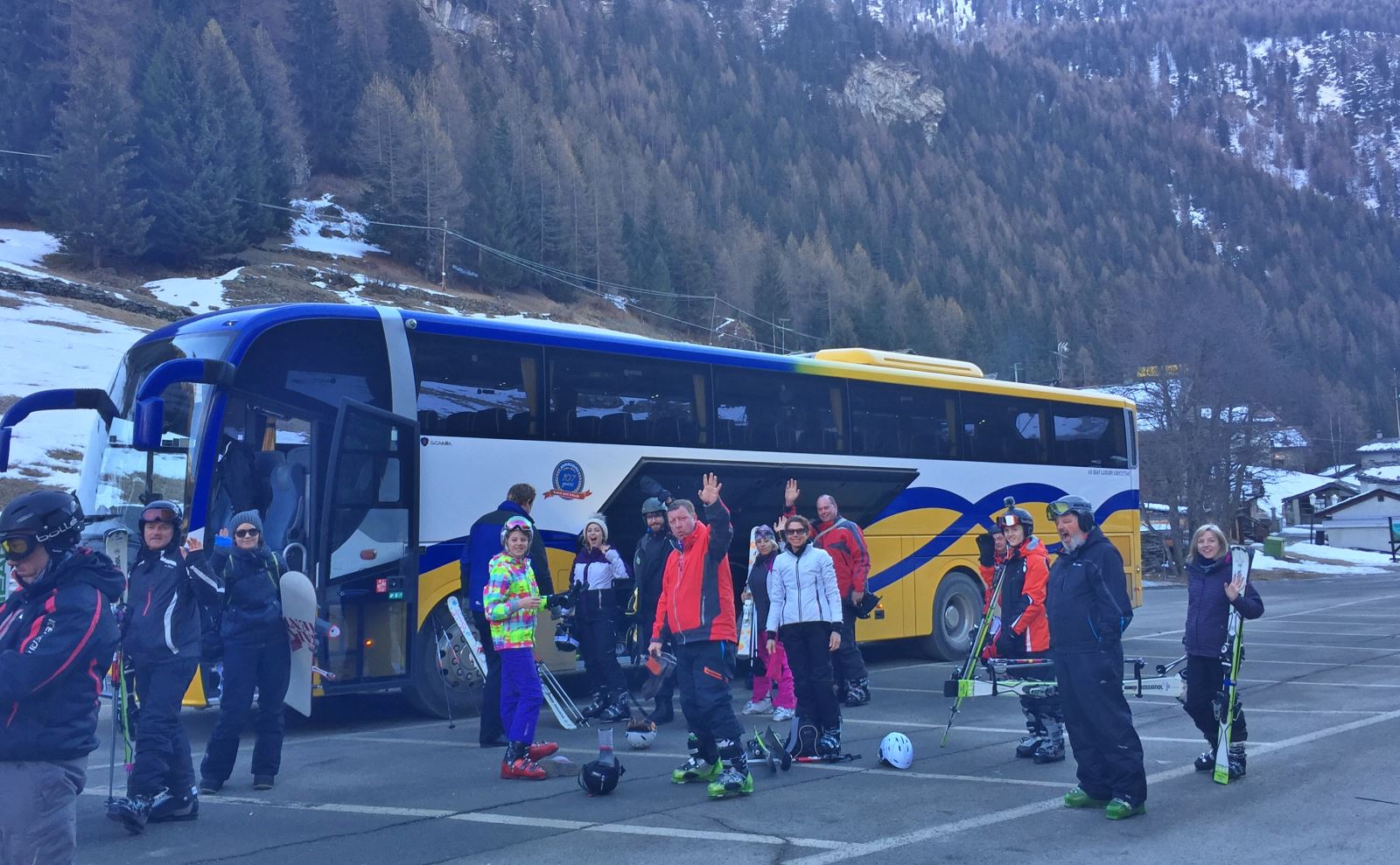 Coach Hire for Ski Trips 
