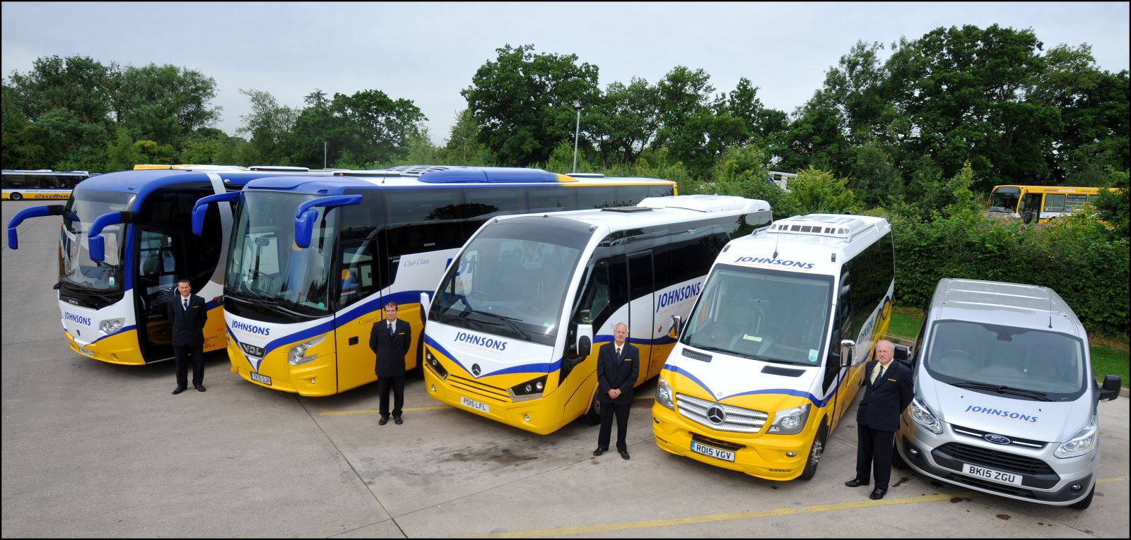 Large Fleet of Coaches