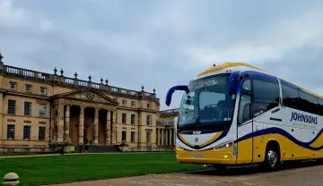 Coach outside school